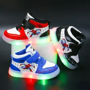 Led Light Spiderman Shoes